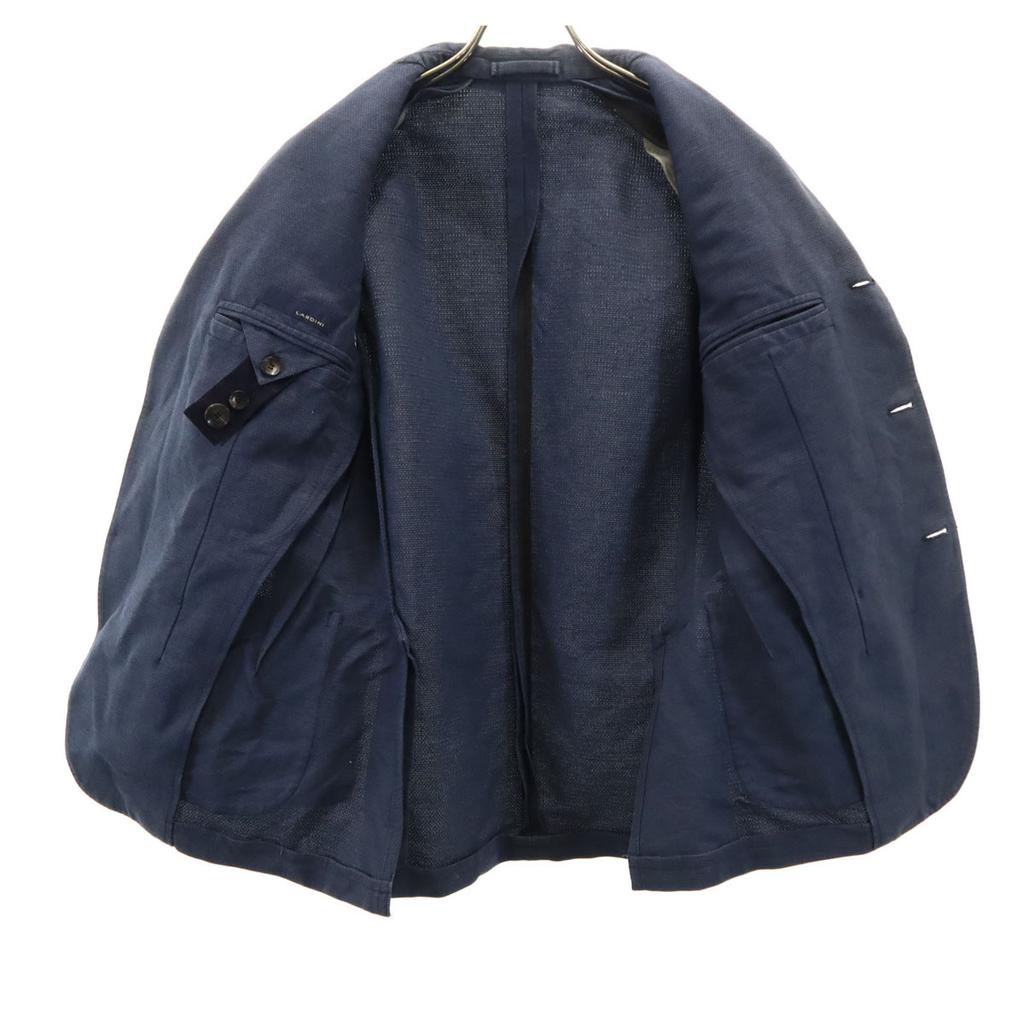 LARDINI Made In Italy Tailored Jacket 44 Navy Ancon Men's Used