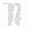 Blackhors Flower Backdrop Metal Cutting Dies DIY Scrapbook Paper Cards Album Photo Craft