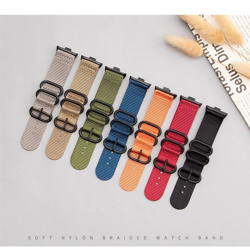 Нейлоновый спортивный ремешок для Xiaomi band 8pro Redmi Watch 4 ремешок аксессуары для браслета