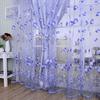 1pcs Creative Tulip Curtains Printing Tulle Bedroom Kindergarten Decorations