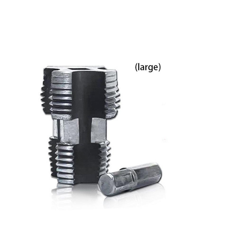 Plumbing Internal Thread Opener Punching Electric Hole Opener Drill Bit Die Kit  Hand Tool