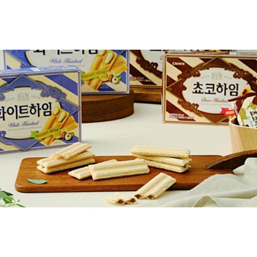 CROWN White Heim и Choco Heim/Корейские закуски