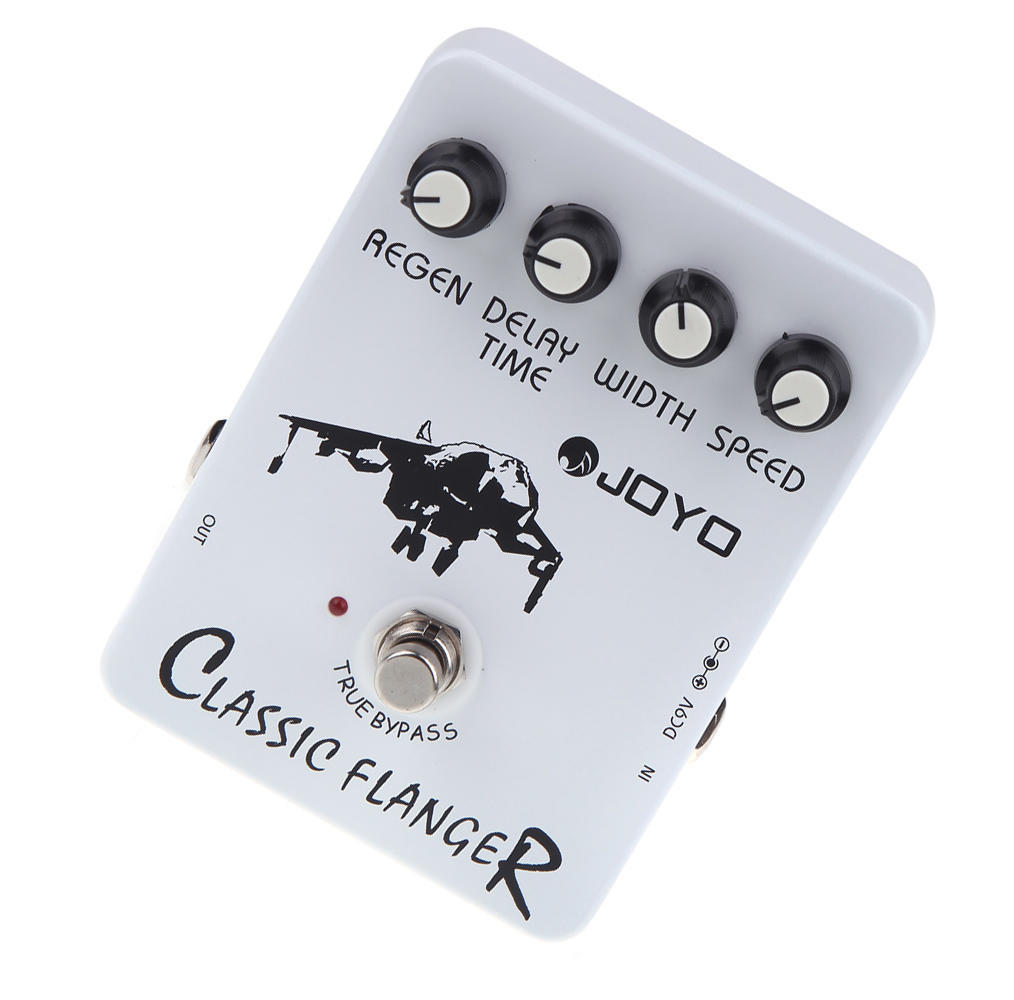 Педаль эффектов для классической гитары Joyo JF-07 Classic Flanger с дизайном True Bypass