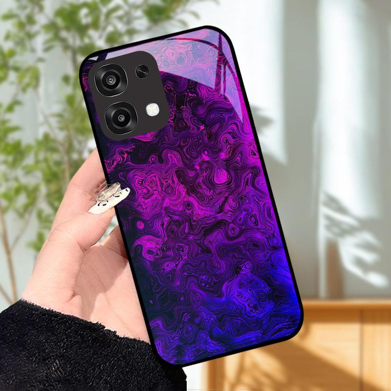 For OPPO F31 5G Case A6 Pro CPH2781 CPH2799 Luxury Tempered Glass Phone Case For OPPO A 6 Pro A6Pro Anti Fall Cover Shell Fundas