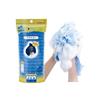 Nylon Bath Sponge Blue – 1 Pack (Exfoliating Shower Scrubber)