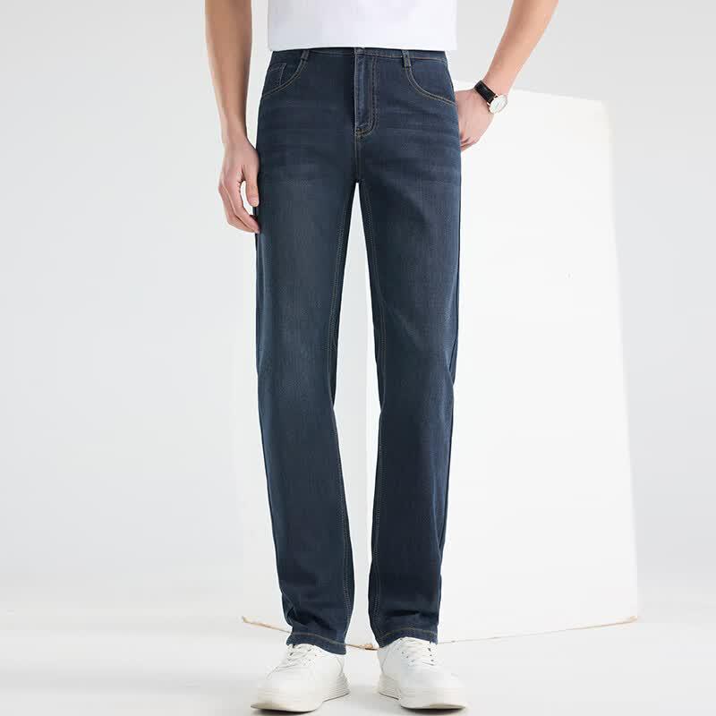 Мужские джинсы FMLF8305-1 прямого кроя в стиле business casual
