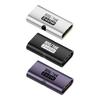 Портативный USB C female-female адаптер, высокая скорость передачи данных, 240 Вт, 80 Гбит/с, 16K 60 Гц, для телефона, ноутбука
