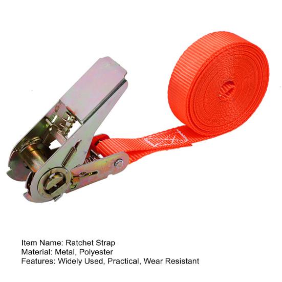 Стяжные ремни с крюком, высокая грузоподъемность, двойной J-образный крюк, широко используемый храповой ремень, крепежные ремни, аксессуары