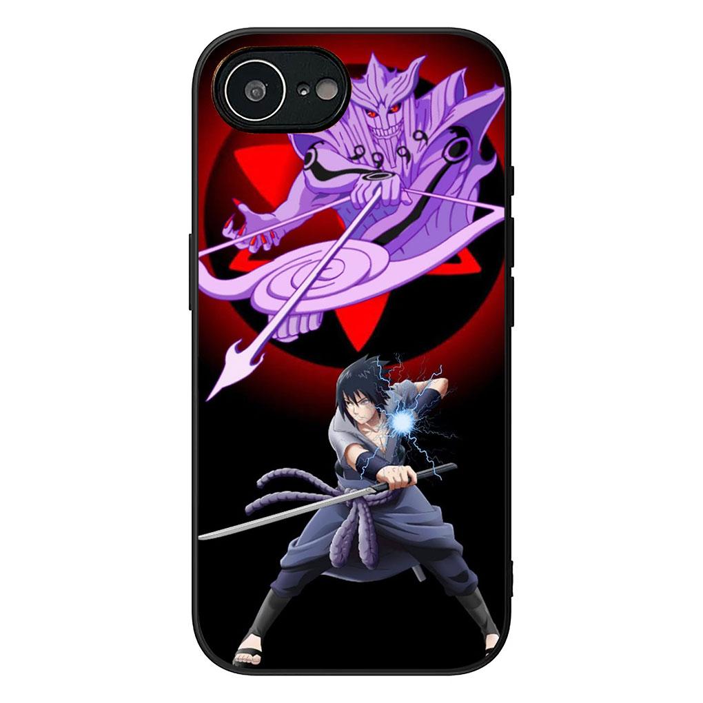 Cover for Apple iPhone 13 12 Mini XS 11 Pro Max 7 8 Plus XR SE 2022 2020 SE3 Phone Case Tobi Itachi Narutos Sasuke Uchiha Obito