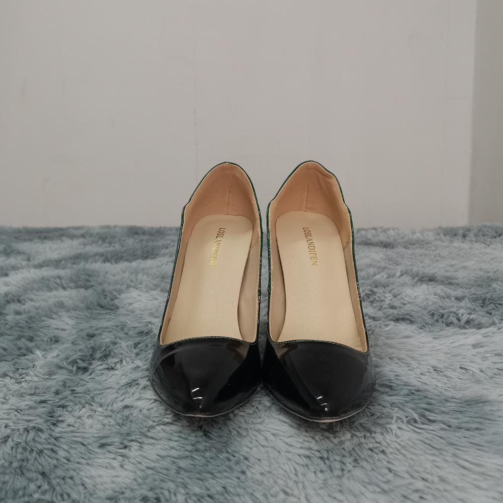 Новые женские сексуальные туфли-лодочки, модные туфли на высоком каблуке 11 см с острым носком, элегантные туфли-шпильки на тонком каблуке для джазовых танцев, свадебные туфли