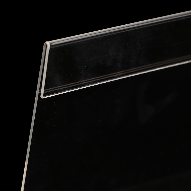 Acrylic Desktop Display Frame Table Card Sign Collection Photo Protection Holder Magnetic Album Postcard Souvenir Display Stand