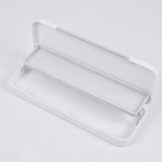 Wear-resistant Pencil Case Smooth Edge PP Large Capacity Portable Pen Box for School