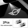 Led HD Car Door Logo Welcome Light Projector Lamps Accessories For MINI Cooper S Works JCW R55 R56 R50 R53 R60 R61 F54 F55 F56. hvmqy88