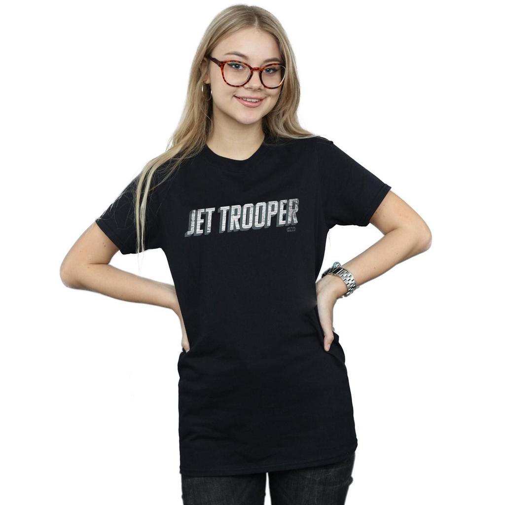 Star Wars The Rise Of Skywalker Womens/Ladies Jet Trooper Cotton T-Shirt