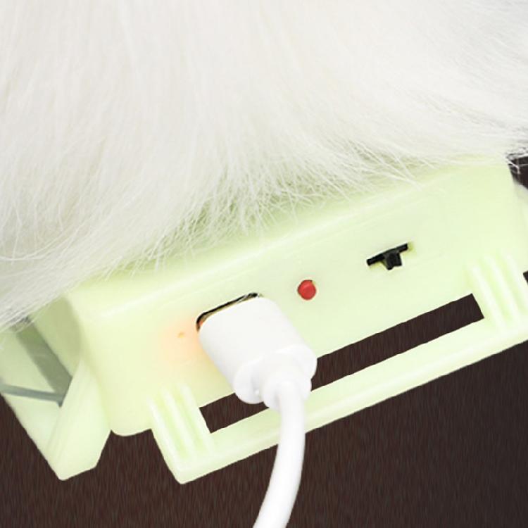 Мягкий Длинный Хвост Пульт Дистанционного Управления Кошки Хвост Виляет Хвостом Лисы Костюм Хвост Маскарадный Костюм Животное Хвост Украшения для Вечеринки