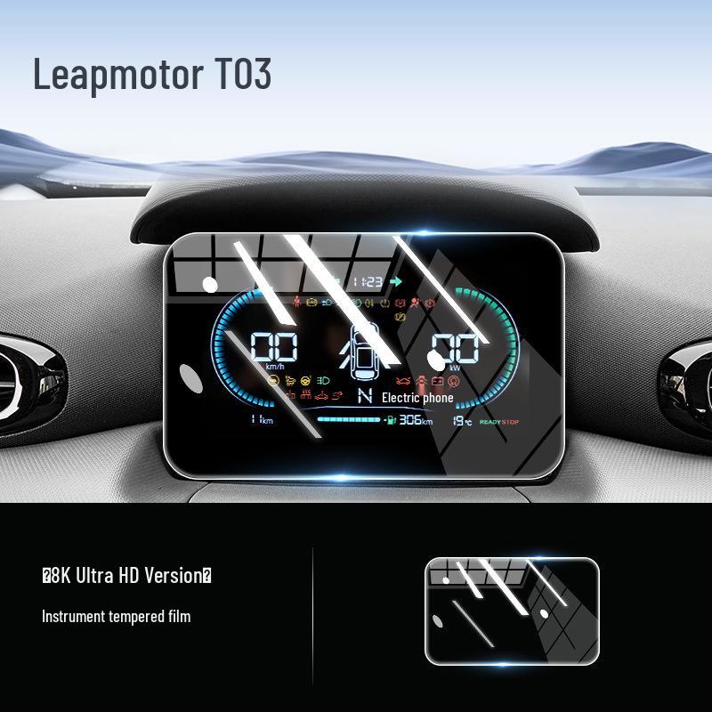 Защитная пленка из закаленного стекла для 25 моделей Leapmotor T03 - Аксессуары для интерьера 2025