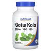 Gotu Kola, 500Mg, 180 Capsules