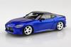 Aoshima Bunka Kyozai Масштаб Rakupla Snap Kit Nissan RZ34 Fairlady Z Custom Seiran Пластиковый Модельный Комплект (АОСИМА) 1/32 Нет. Колеса 17CU-SB, Синие,
