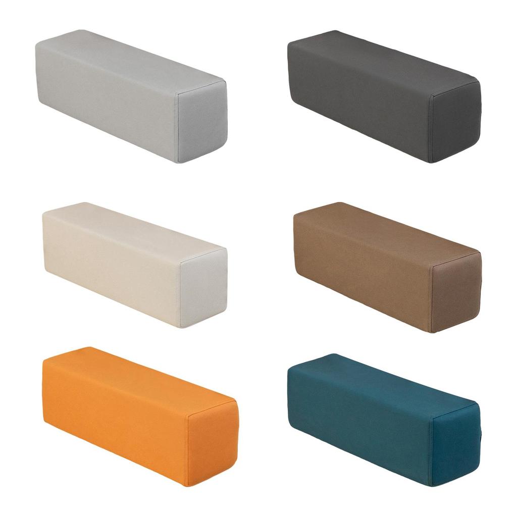 Sofa Side Arm Rest Pillow Booster Multipurpose Rectangular Decorative Couch Armrest for Home Living Room Bedroom Office Sitting