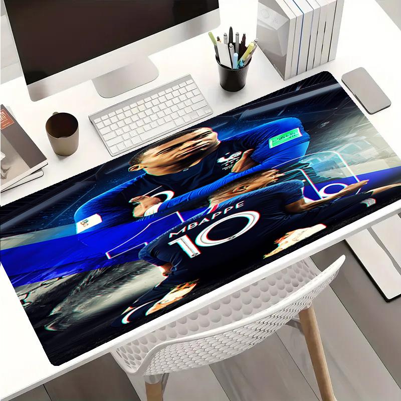 Kylian Mbappé Mouse Pad - Non-Slip Rubber Base, Smooth Surface for Work,Gaming,Office,And Home Use, Desk Mouse Pad