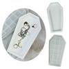 Coffin Shaped Resin Case Molds Resin Tray Molds for DIY Craft Jewelry Tray Jewelry Display Holder Earrings Tray