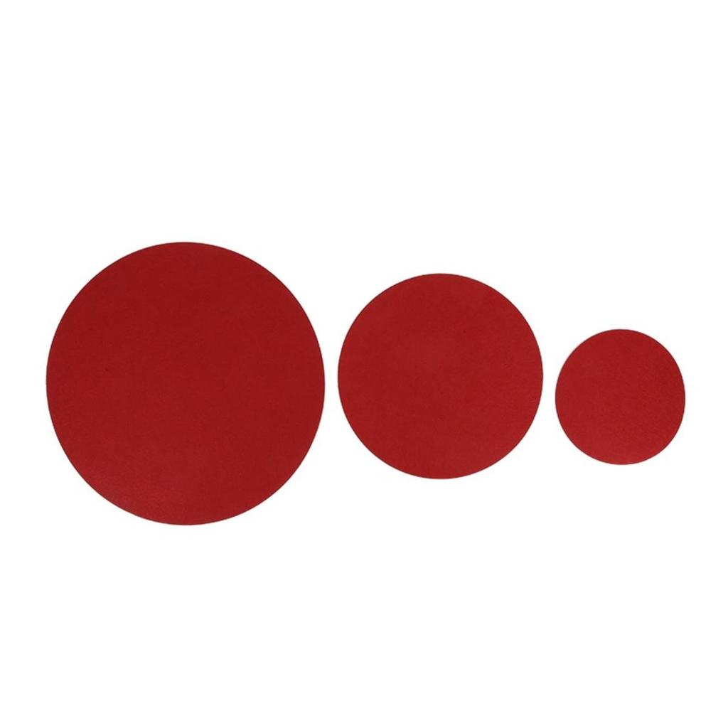 3 размера круглая подставка из фетра для обеденного стола защитная подкладка термостойкая подставка под чашку кофе чай кружка подставка для столовых приборов кухонные принадлежности