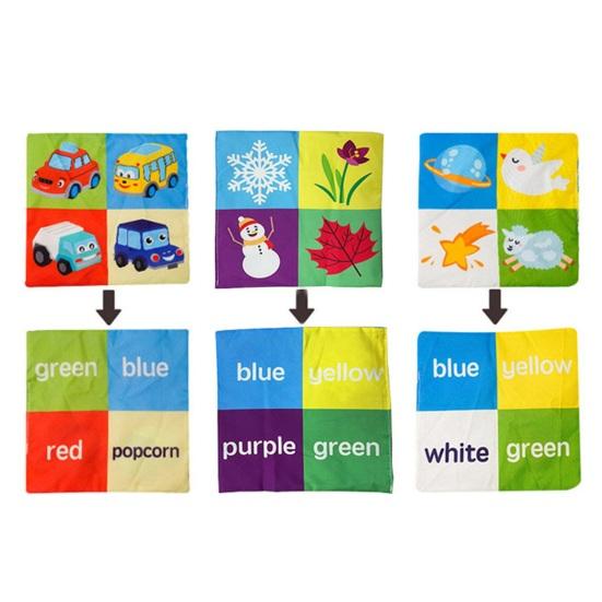 Красочная коробка для салфеток, детские сенсорные игрушки, мультяшная коробка с животными, мягкая коробка для салфеток с мятой бумагой