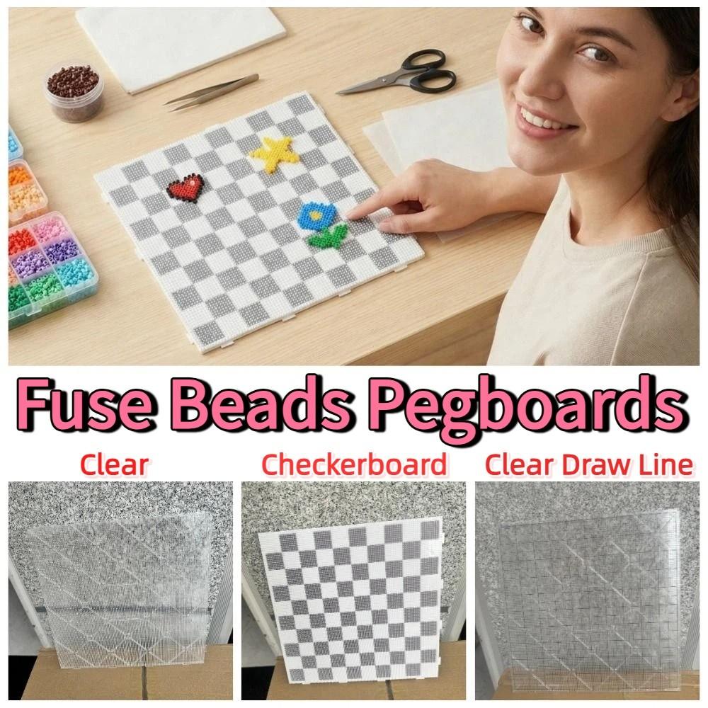 104x104 Pins Perler Beads Boards 2.6mm Beads Hama Beads Pegboards Fuse Beads Boards Craft Supplies