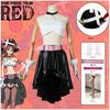 Косплей-костюм Нами для боя из One Piece, комплект из двух предметов, платье Дивы Уты из фильма One Piece