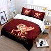 Golden liverbird, "LFC" text. Bedding sets Duvet cover sets Duvet covers Pillowcases(1 * Duvet Cover 2 * Pillowcases, without duvet insert)