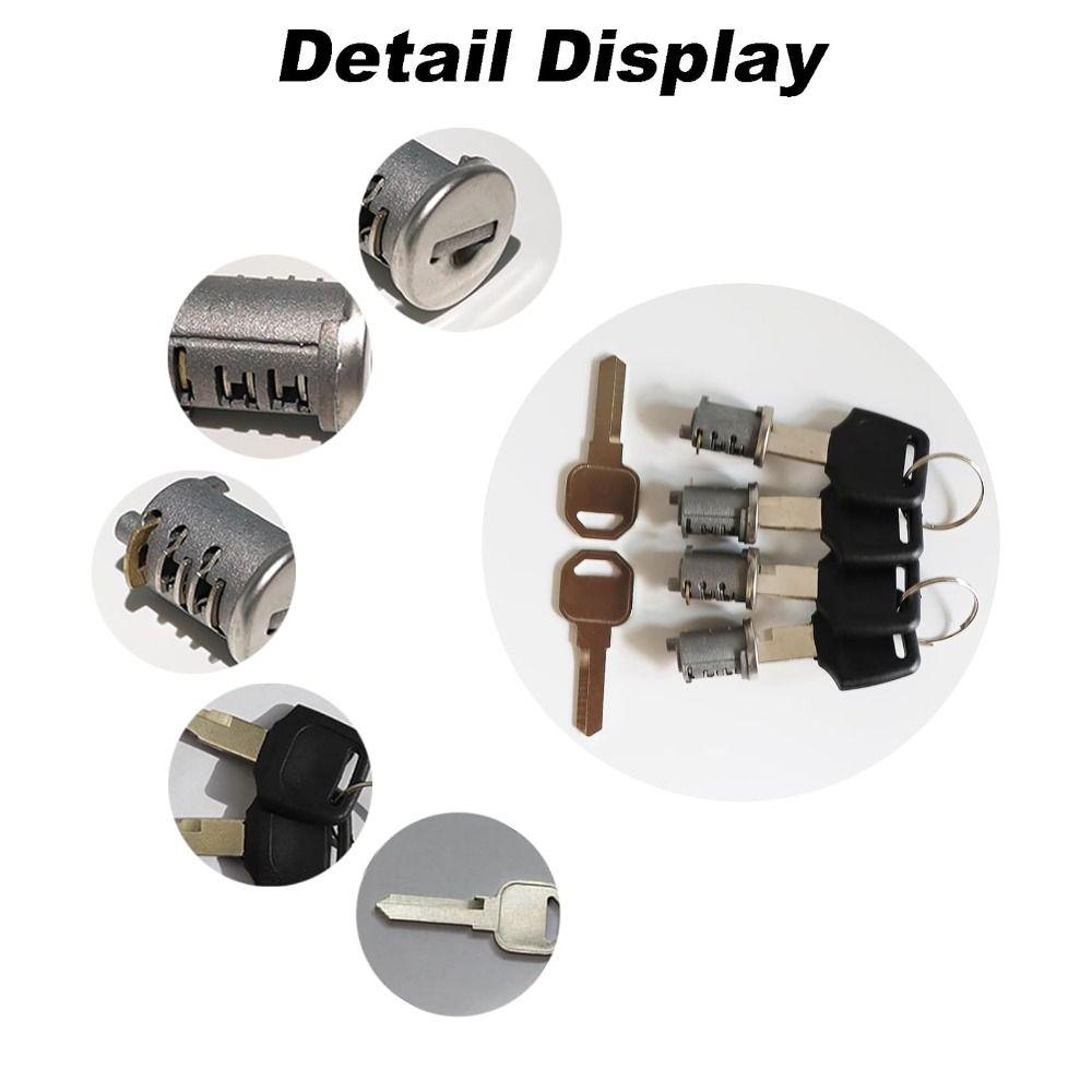 Durable Key Cylinder Zinc Alloy Replacement Cores Professional Lock Cores for Thule Travel