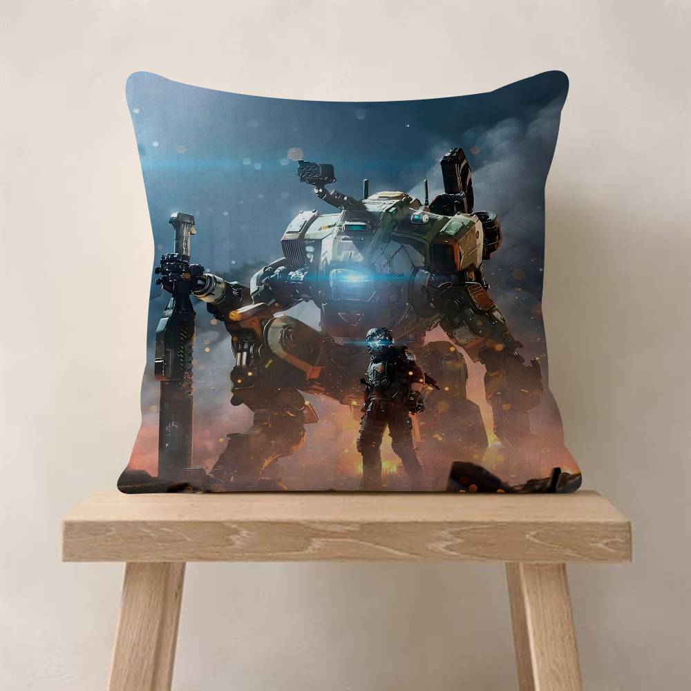 Game TTitanfall 2 Pillow Gift Home Office Decoration Pillow Bedroom Sofa Car Cushion CoverPillow Case