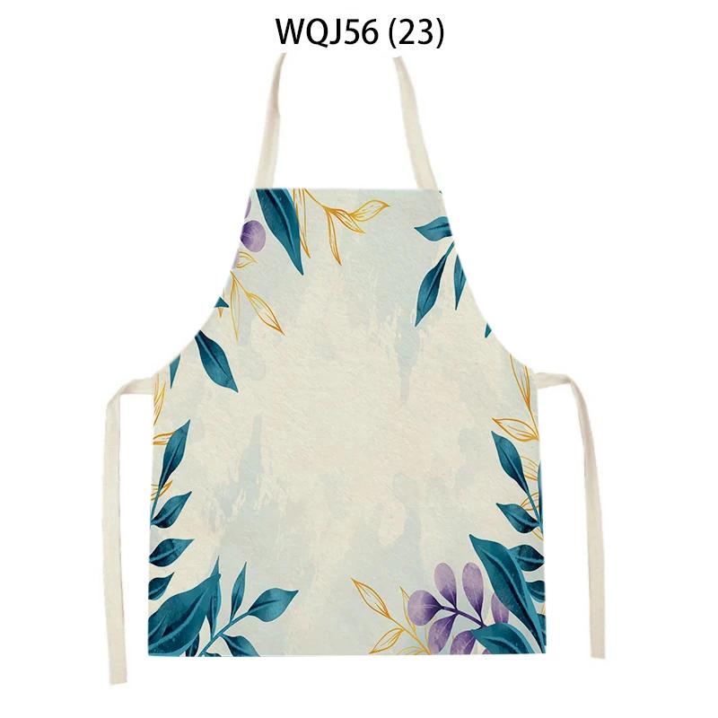 Кухонные фартуки для уборки дома с рисунком кактуса, фартук на талию с цветами, для взрослых и детей, аксессуары для выпечки, чистящий антипригарный фартук