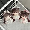 Bow Knot Doll Clothes Outfit Suit Doll Dress Up Set 10cm Cotton Doll Clothes  Children's Gift