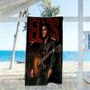 Elvis Presley Statue Celebration Beach Towel Super Soft & Absorbent Comfortable Lightweight