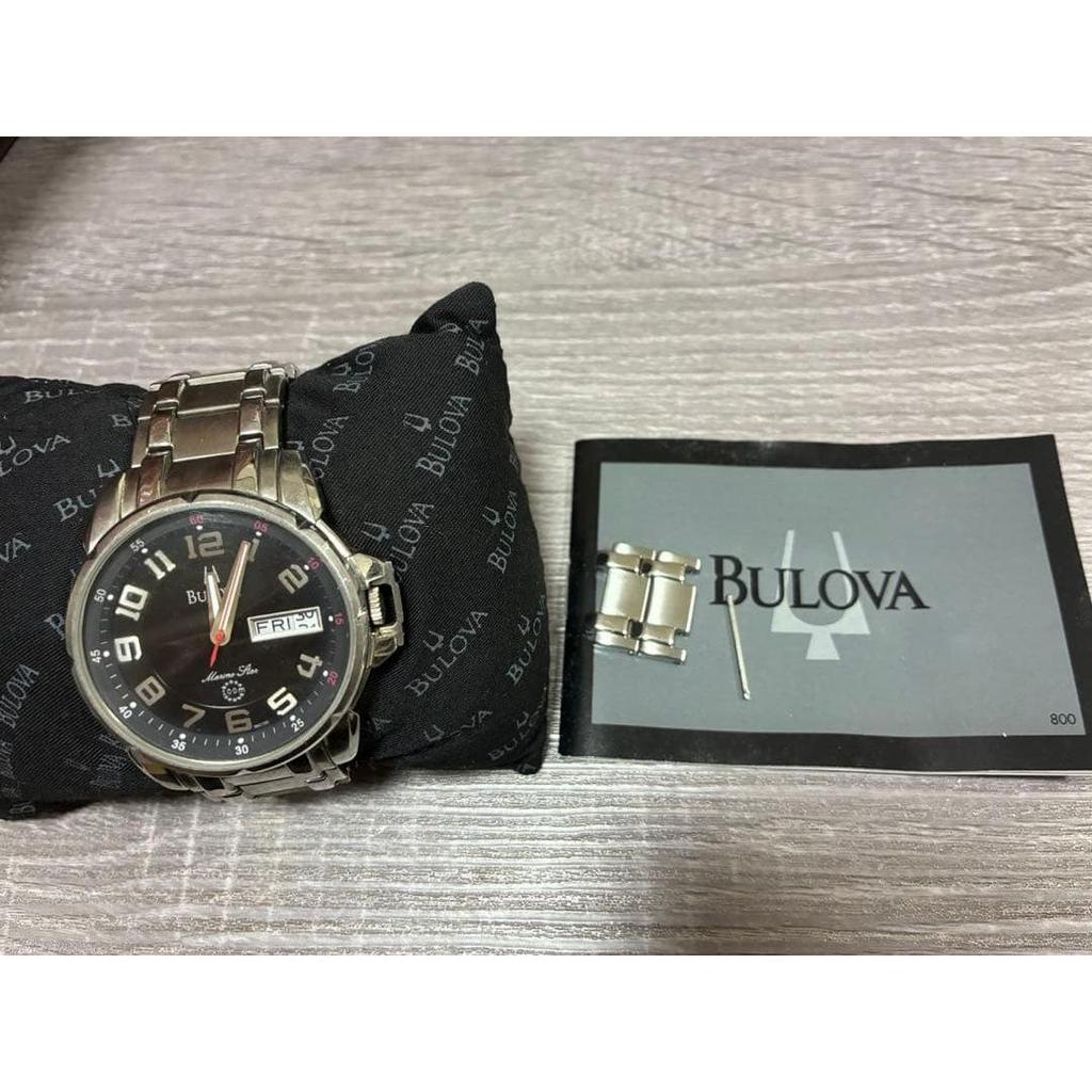 Б/у Мужские часы Bulova Marine Star Черные
