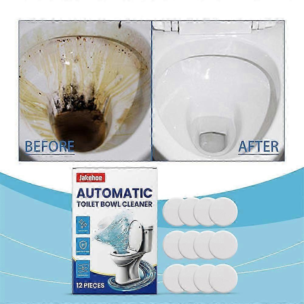 Automatic Toilet Bowl Cleaner Bathroom Cleaner TabletsConcentrated Long Lasting Bowl Cleaners Descaling