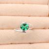 Chrome Diopside Gemstone 925 Sterling Silver Jewelry Handmade Ring Gift For Her RR-31-6