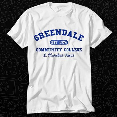 Футболка Greendale Community College E Pluribus Anus 379