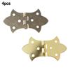 4 шт. мебельные петли антикварные деревянные подарочные шкатулки для ювелирных изделий петля для кукольного домика дверная петля для шкафа мебельная фурнитура для украшения