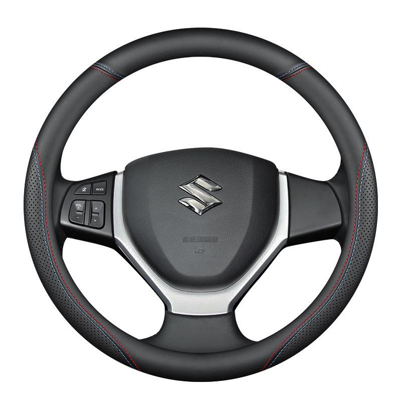 Кожаная оплетка руля для Suzuki: Подходит для Vitara, Fengyu, Qiyue, Beidouxing, Alto, Tianyu и SX4