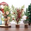 Useful Mini Christmas Tree Durable Vivid Wide Application