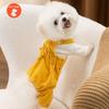 Теплая одежда для домашних животных, милое пальто с принтом, рубашка, рубашка для маленьких и средних собак, кошек, Тедди, зимний наряд для французского бульдога, чихуахуа