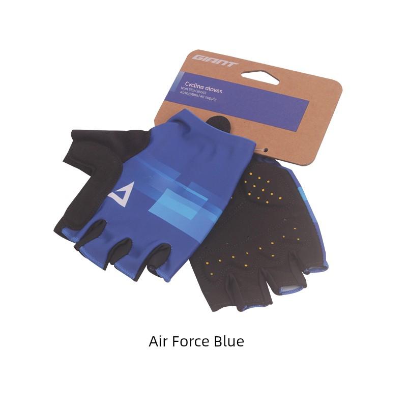 Giant Cycling Gloves Mountain Highway Bicycle Equipment Bubble Wrap Breathable Half Finger Short Gloves