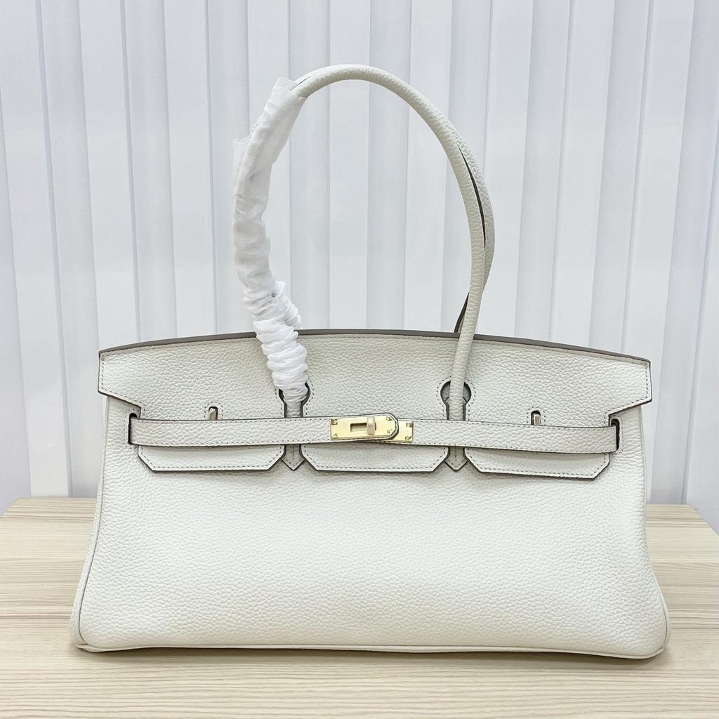 Top-grain Cowhide Genuine Leather Women's Bag, Large-capacity Handbag, High-end Commuting Single-shoulder Crossbody Bag for Women