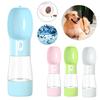 Portable Pet Dog Water Bottle for Small Large Dogs Cat Hiking Leakproof Durable Food Drinking Bowl Pug Golden Retriever Supplies
