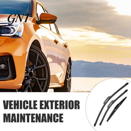 All Weather Rain Wipers 3Pcs/Set Beam Wiper Blades for Chery Tiggo 8 Plus Pro Automotive Cleaning Supplies MAX 2020-2024, 23"+18"+9" Front Rear