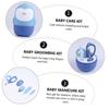 Baby Grooming Kit with LED Ear Spoon, Nail Clippers and Scissors for Newborns and Toddlers