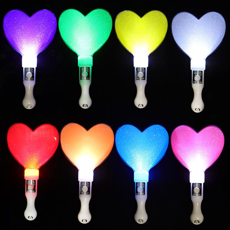 Five-Pointed Star Luminous Stick - Short Hair Fluorescent Concert Toy