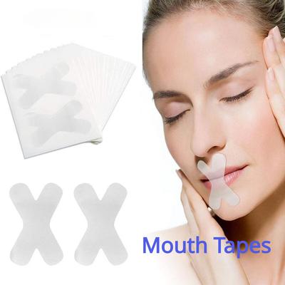 Полоска для сна Лента для рта от храпа Для улучшения дыхания через нос Улучшение сна в ночное время Меньше дыхания через рот и храпа